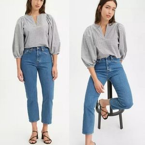 Levi's Premium Wedgie Straight Jeans